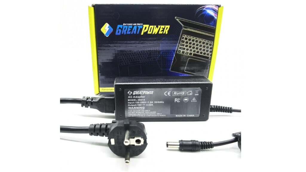 Alimentatore caricabatteria ASUS W5 W6 W7 X52F X52J X52