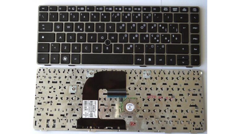 Tastiera Italiana HP EliteBook 8460P, 8460W 9Z.N6RSV.C1E Cornice Silver