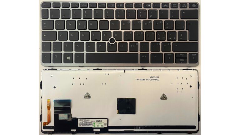 Tastiera Italiana Hp Elitebook 820 G1 Retroilluminata con Trackpad Frame Silver