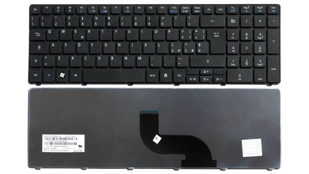 Tastiera italiana Acer Aspire 5250 5253 5253G 5333 5336 5560 5560G 5733 5733Z 5740D serie