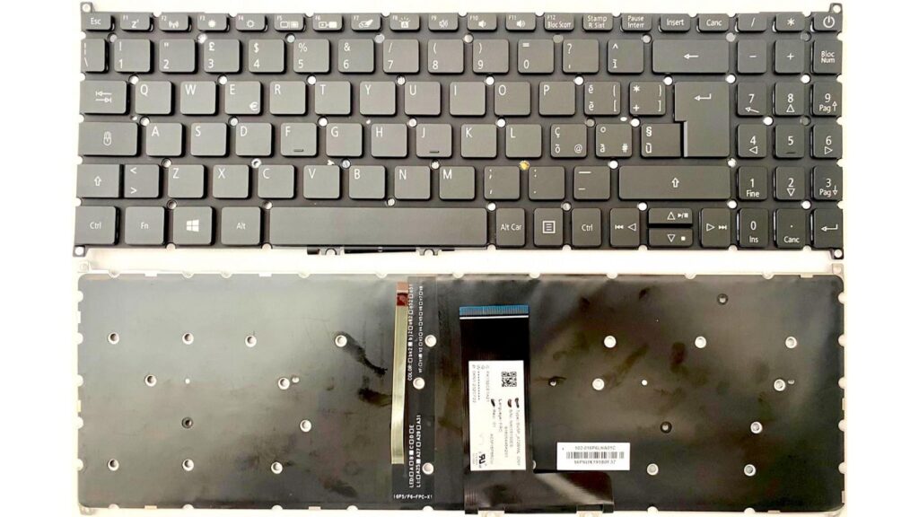 Tastiera italiana Retroilluminata Acer Aspire 3 A315-22 A315-23 A315-34 A315-34-P4AD A315-34