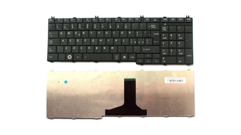 Tastiera italiana nera Toshiba Satellite C650  C660 L650 L670 Serie