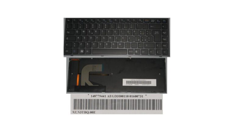 Tastiera italiana nera retroilluminata SONY VAIO VPC-S