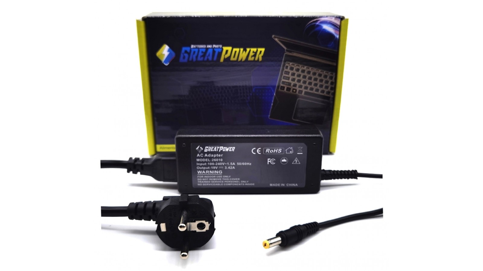 Alimentatore caricabatteria Acer Aspire Ultrabook S3 MS2346