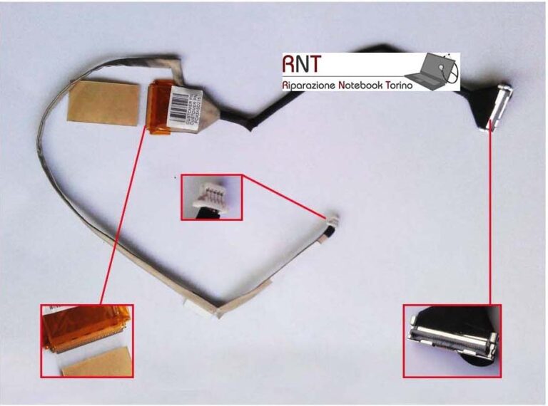Cavo connessione flat display HP CQ61 CQ71 G71 1 FOX3ASD215 DD00P7LC302 534982-001 serie Led