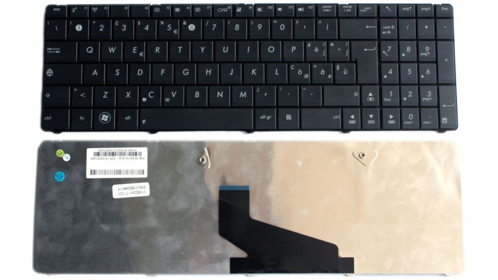 Tastiera ITALIANA ASUS A53 A53B A53U K53U K53TA X53U K53T K73 K73T Serie