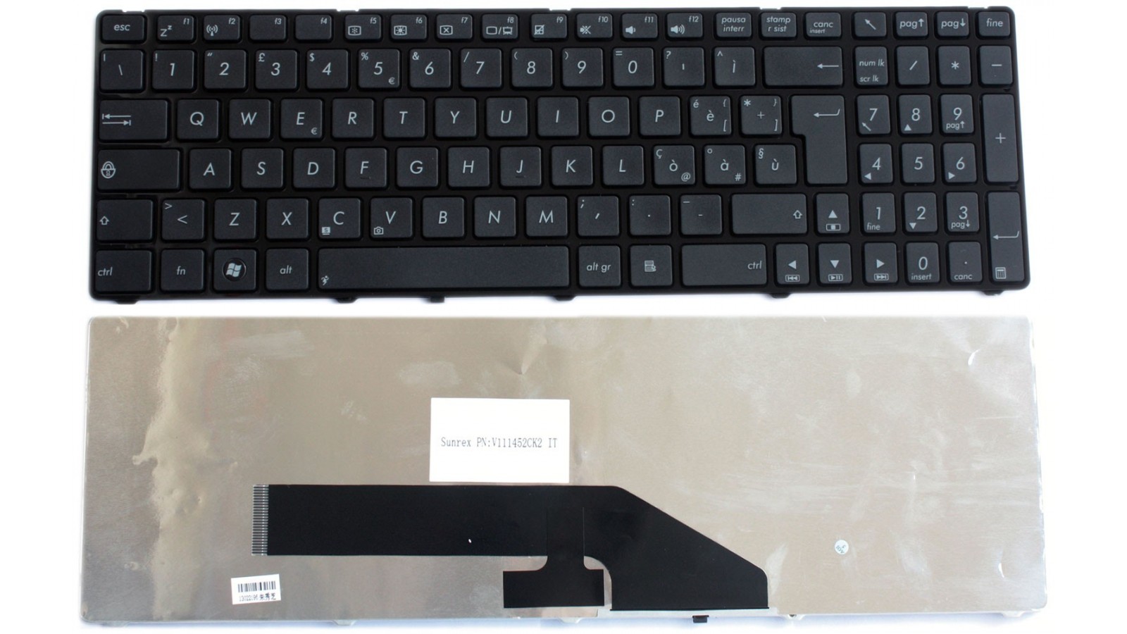 Tastiera italiana Asus K50 K60 K70 F52 P50 F90 X5D k501J P50IJ Serie