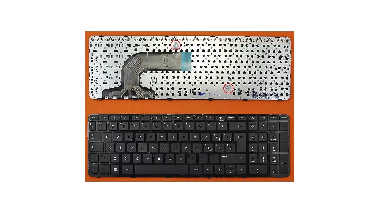Tastiera italiana Hp Pavilion 15-N063SL