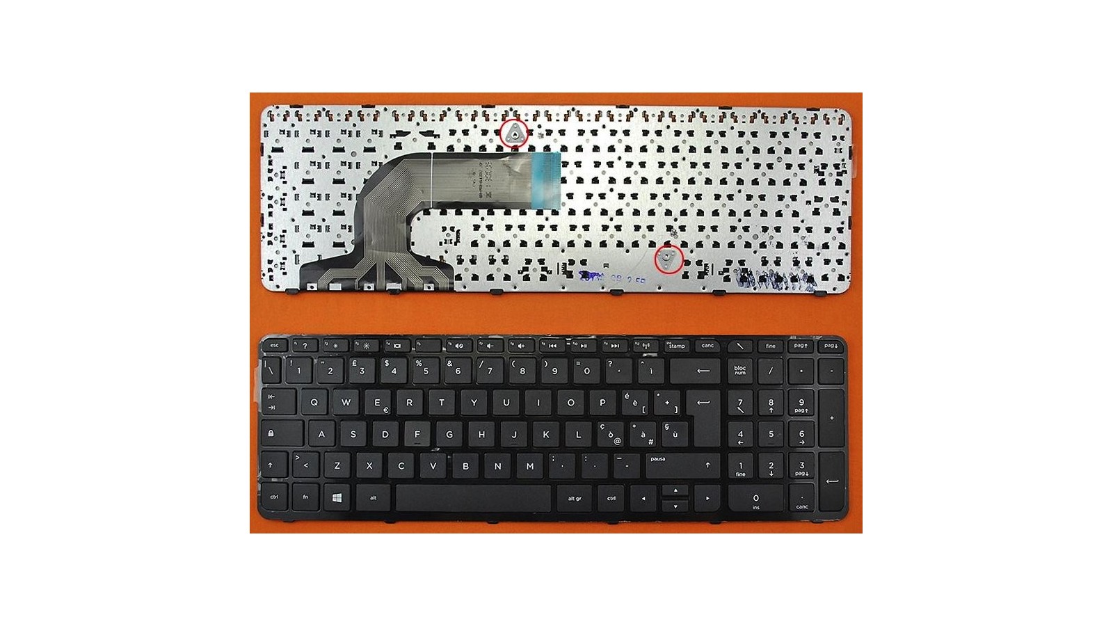 Tastiera italiana HP PK1314D1A13