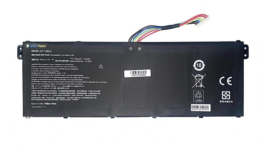 Batteria Acer Extensa 15 EX215-55 Acer Swift 3 SF314-42 SF314-43 SF314-44 SF314-51 SF314-511 SF314-58 AP19B5L