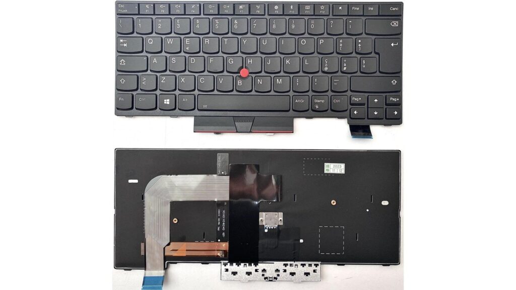Tastiera retroilluminata italiana Lenovo THINKPAD T470 T480 A475 con Trackpad