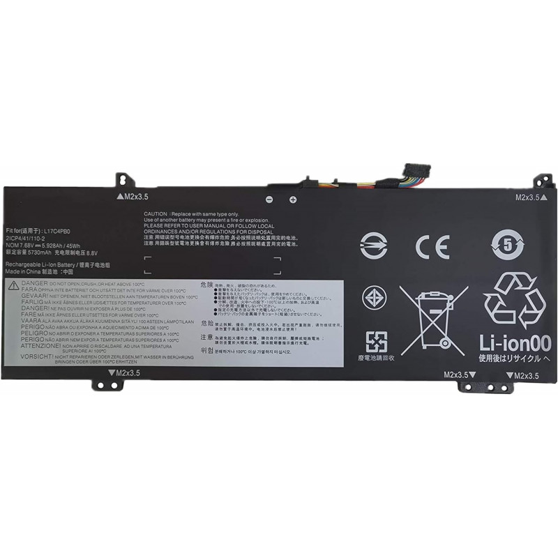 Batteria LENOVO 5B10Q16066 L17C4PB0 2ICP4 41